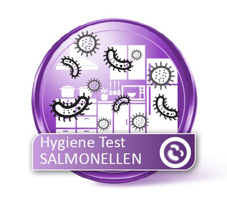 Kühlschrank Hygiene Test auf Salmonellen