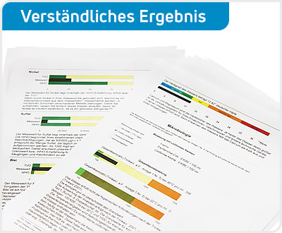 So übersichtlich sehen Ihre Testergebnisse aus!