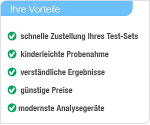 Ihre Vorteile mit der Schimmelpilz Analyse von Schnelltest-Heimtest